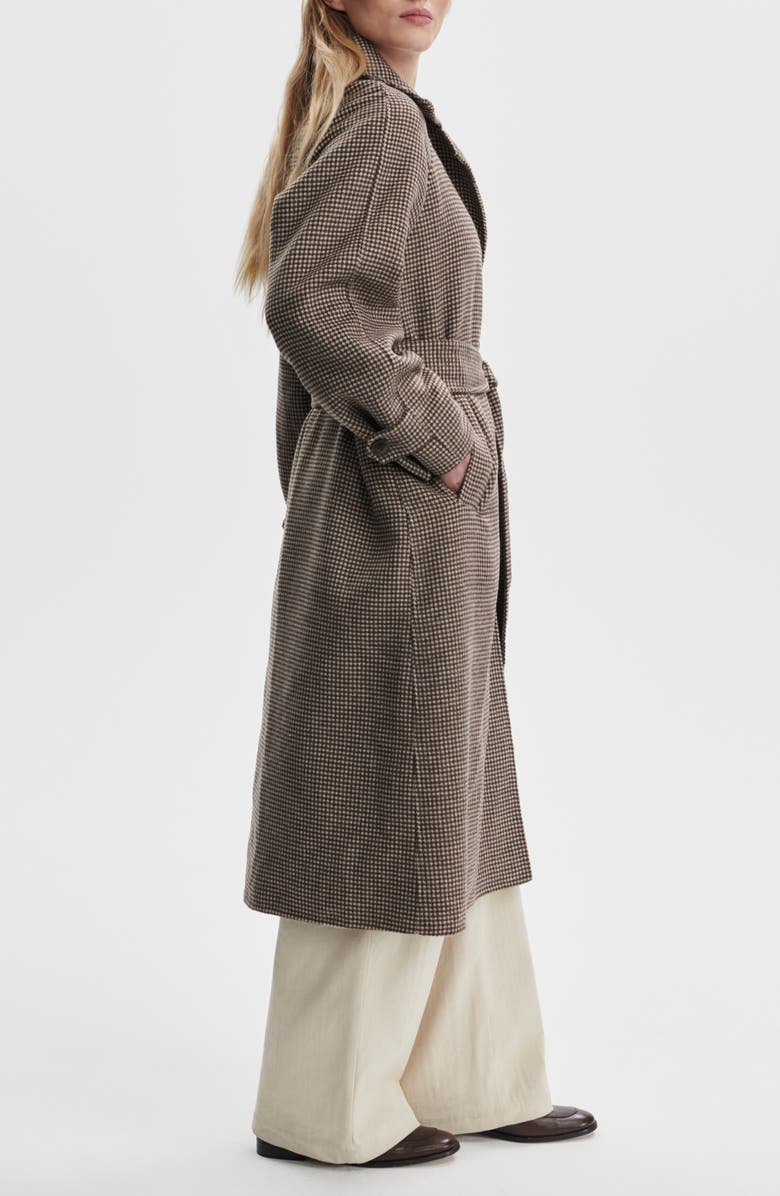 Varley Tomlinson Belted Coat, Alternate, color, Deep Taupe/Sandshell