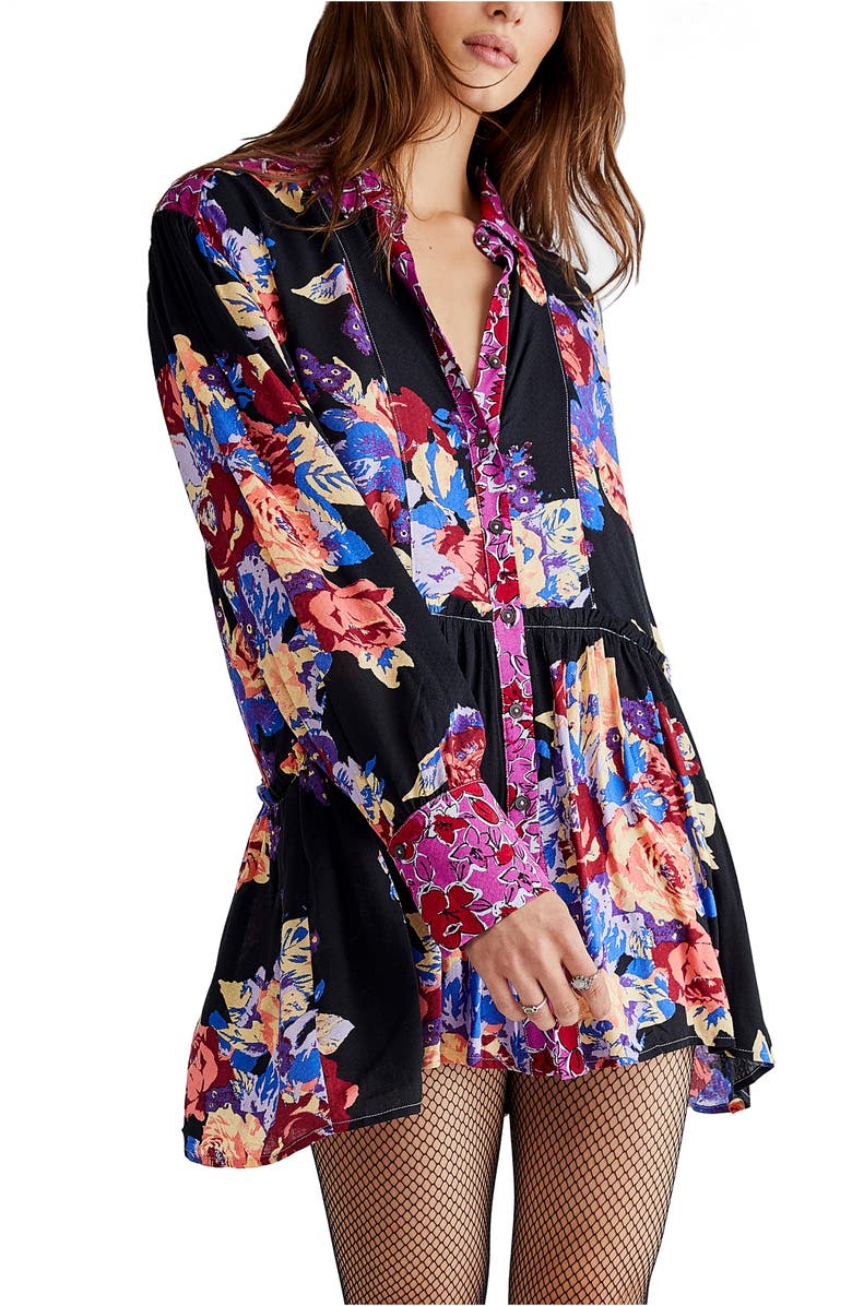 Free People Brunch A Bunch Tunic Shirt, Main, color, 