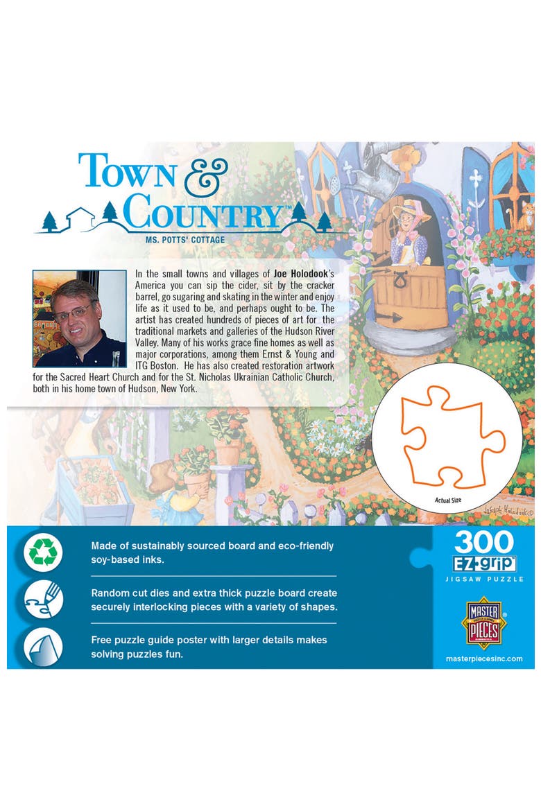 Ms. Potts' Cottage 300 Piece Puzzle, Alternate, color, Multicolor
