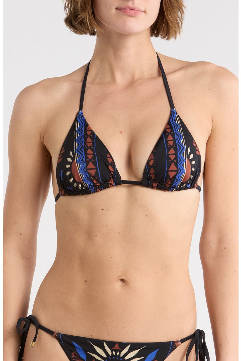 Gia Triangle Bikini Top, Main, color, LA SOL