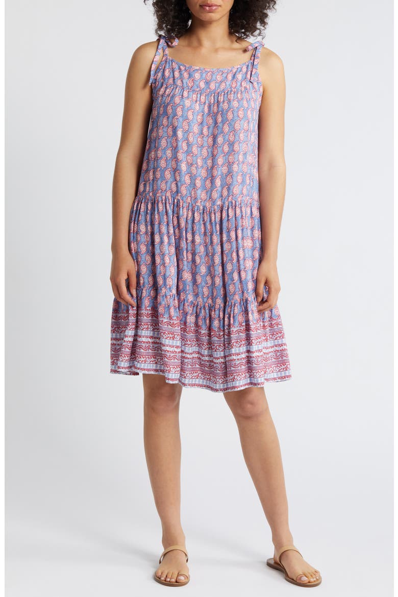 Skylar Paisley Floral Sundress, Main, color, PAISLEY PARK