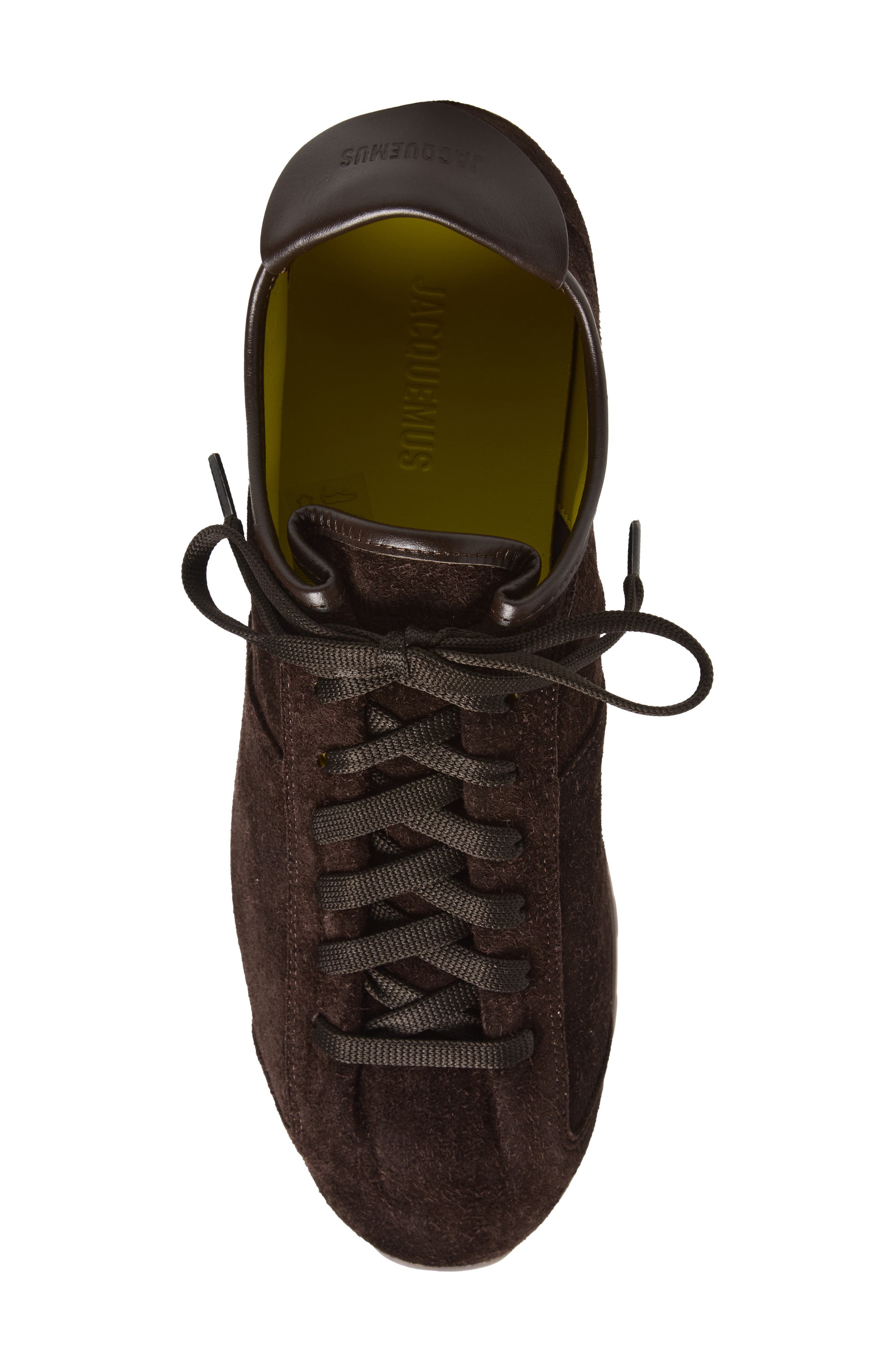 Jacquemus Les Tennis Low Top Sneaker, Alternate, color, Dark Brown