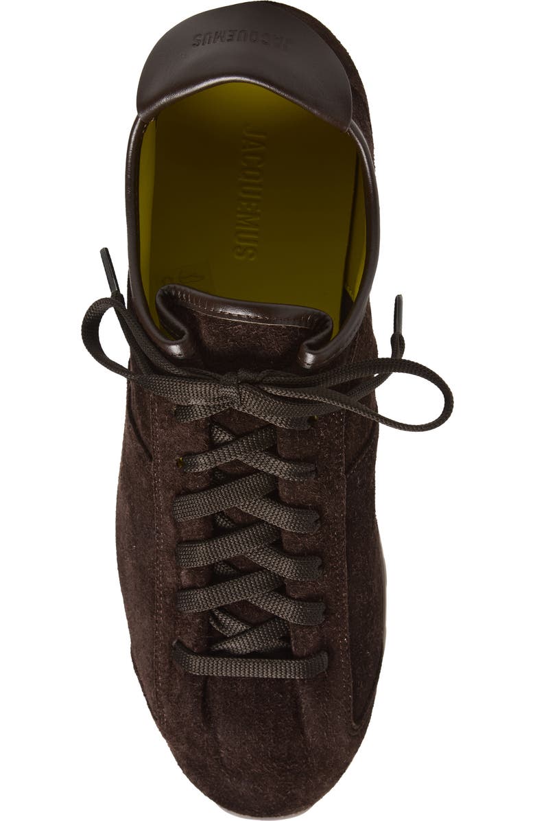 Jacquemus Les Tennis Low Top Sneaker, Alternate, color, Dark Brown