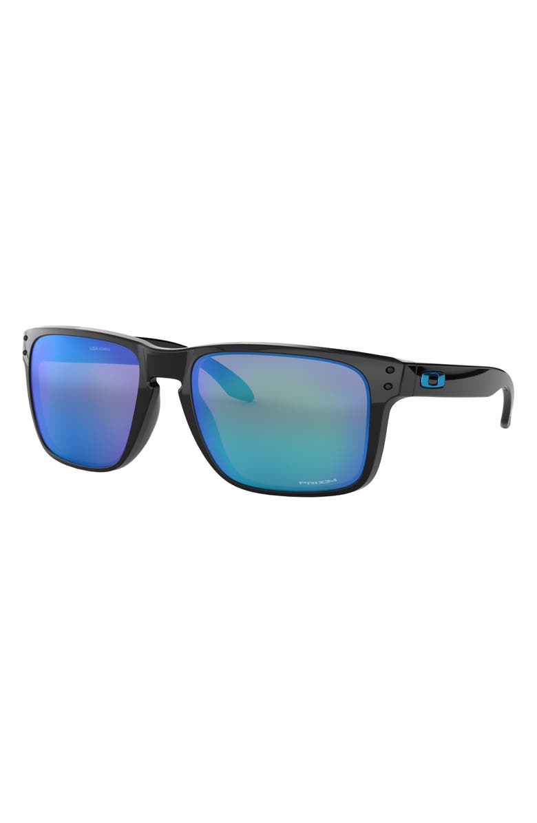 Oakley Holbrook XL 59mm Mirrored Square Sunglasses, Alternate, color,