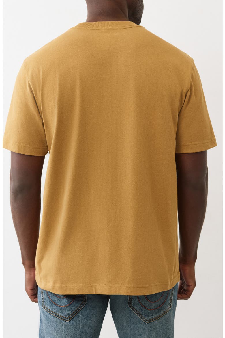 Heavy Ribbon Cotton T-Shirt, Alternate, color, JAVA