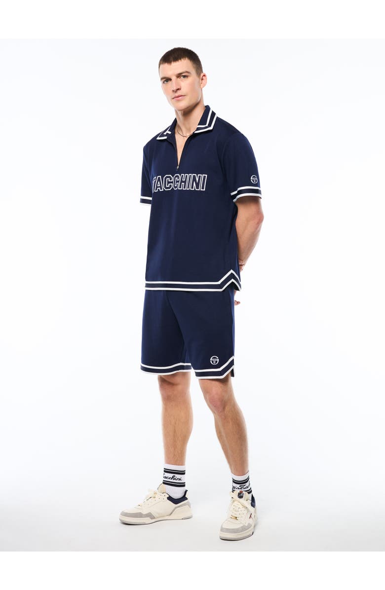 Sergio Tacchini Tito Short Sleeve Polo, Alternate, color, Maritime Blue