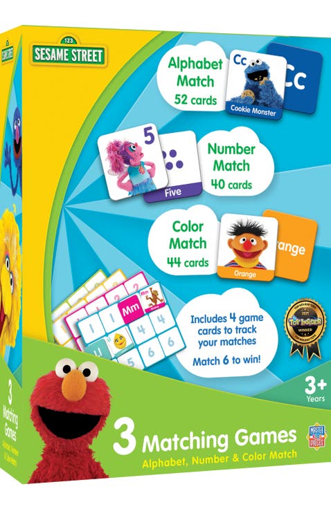 Sesame Street 3-in-1 Matching Game