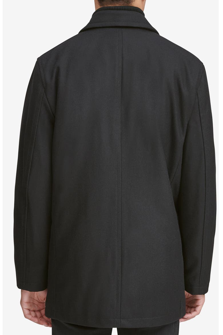 Burnett Wool Blend Peacoat, Alternate, color, BLACK