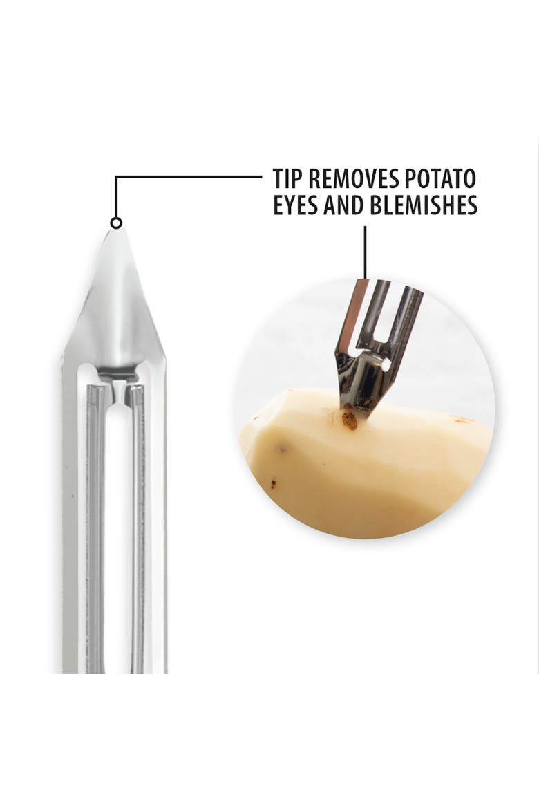 Cutlery 1.75-Inch Swivel Vegetable Peeler, Alternate, color, Silver