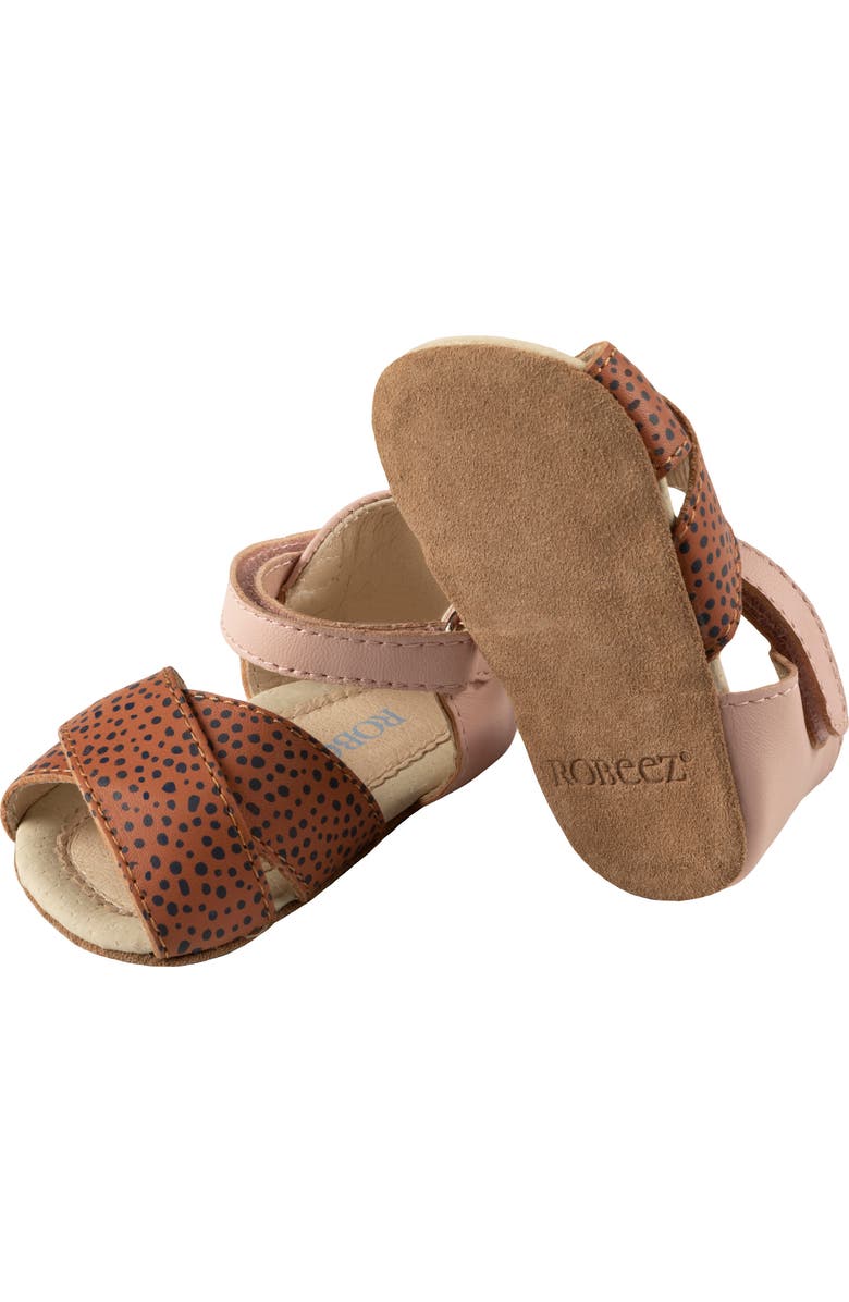 Robeez<sup>®</sup> Riley Crib Sandal, Alternate, color,