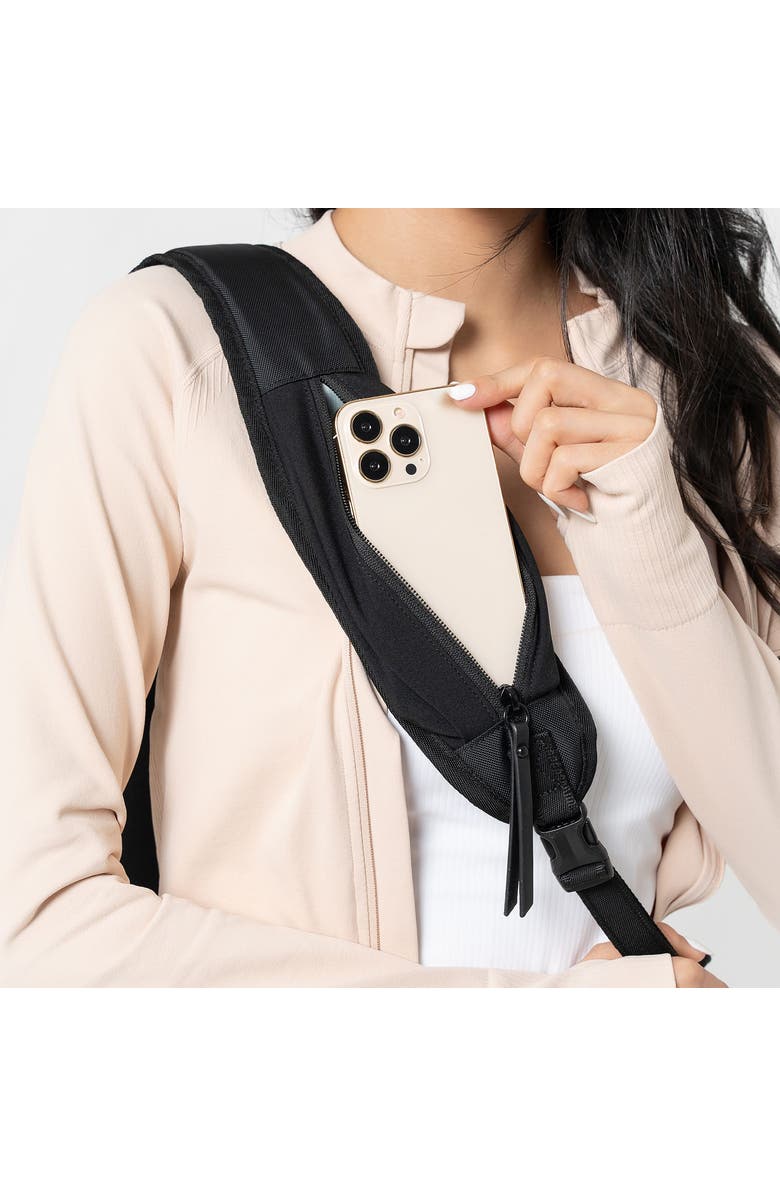 Sherpani Esprit Anti Theft RFID Protection Sling Bag, Fits 10'' Tablet, Straw - Lite, Alternate, color, Straw