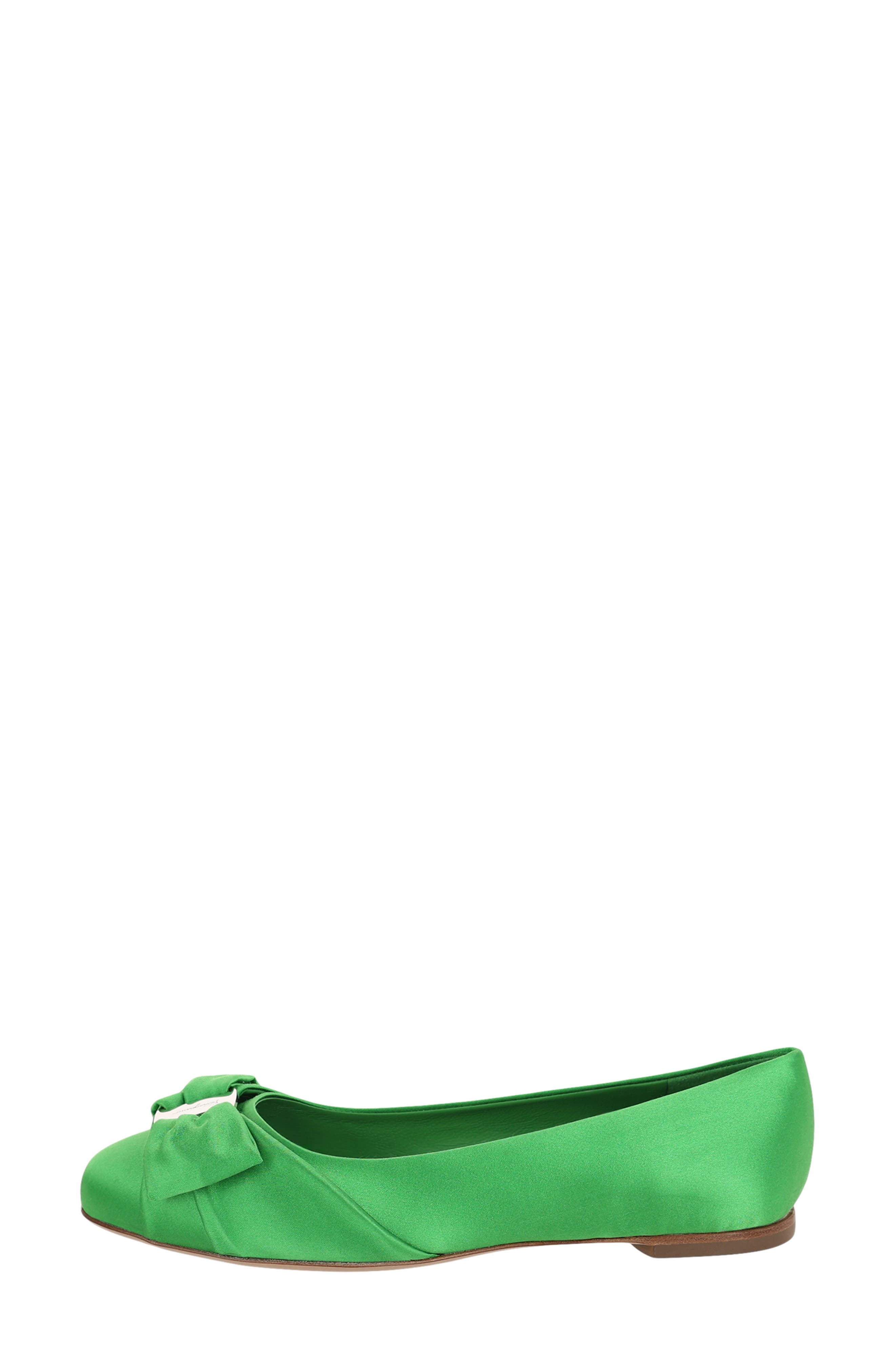 FERRAGAMO Varina Bow Flat, Alternate, color, 