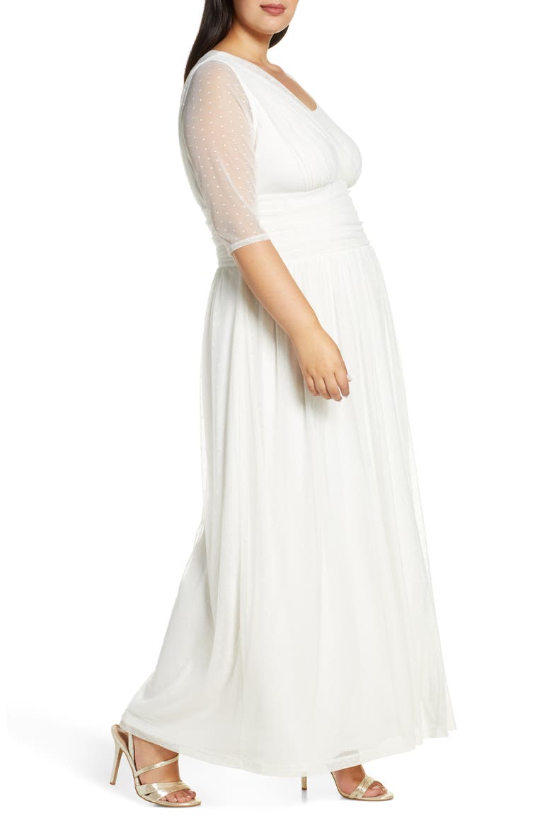 Meant to Be Chic Gown, Alternate, color, IVORY