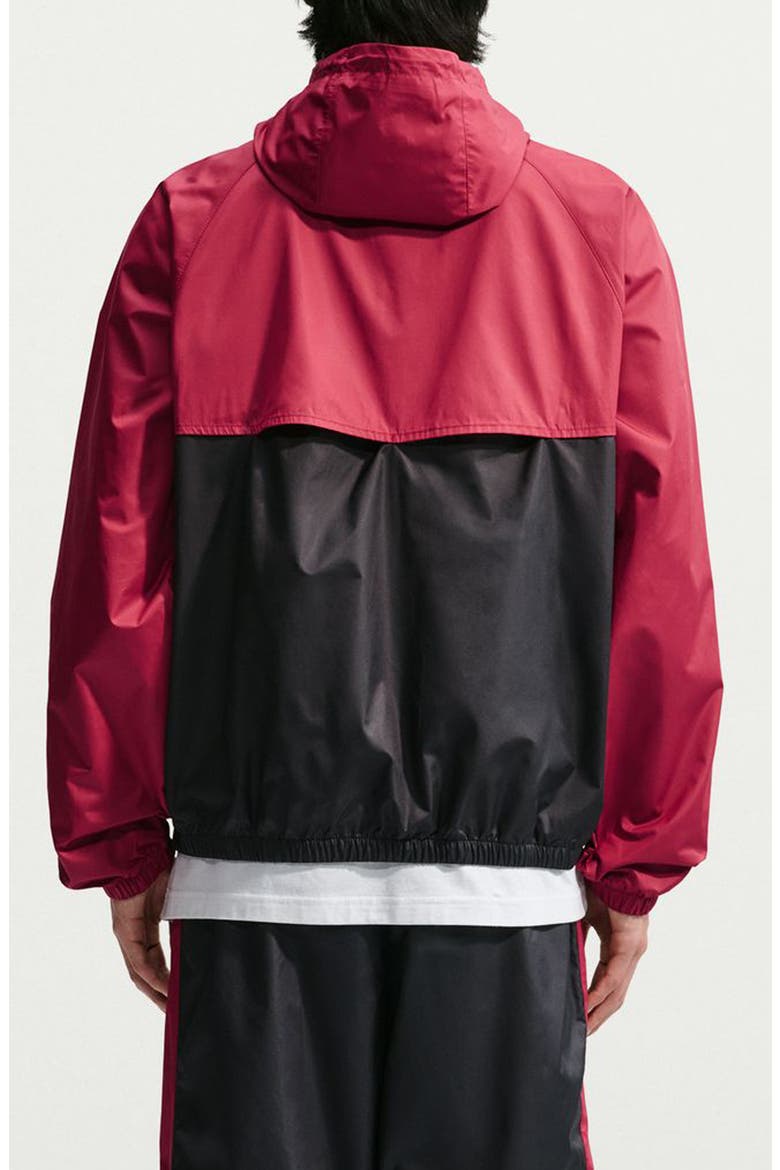 Windrunner Hooded Lined Jacket, Alternate, color, TEAM CRIMSON/ BLACK/ BLACK
