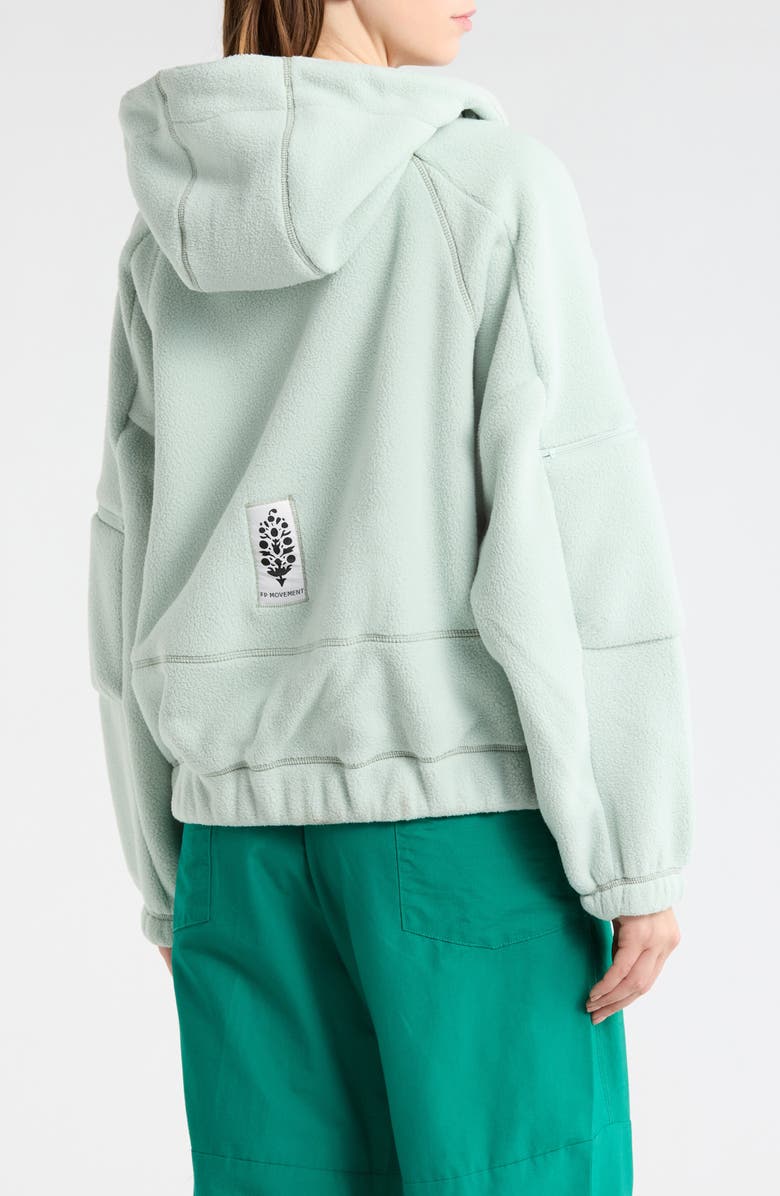 FP Movement by Free People Wild And Free Fleece Pullover, Alternate, color, Green Tea