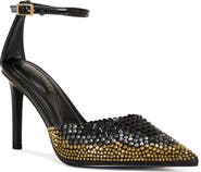 AZALEA WANG Julippe Ankle Strap Pointed Toe Pump