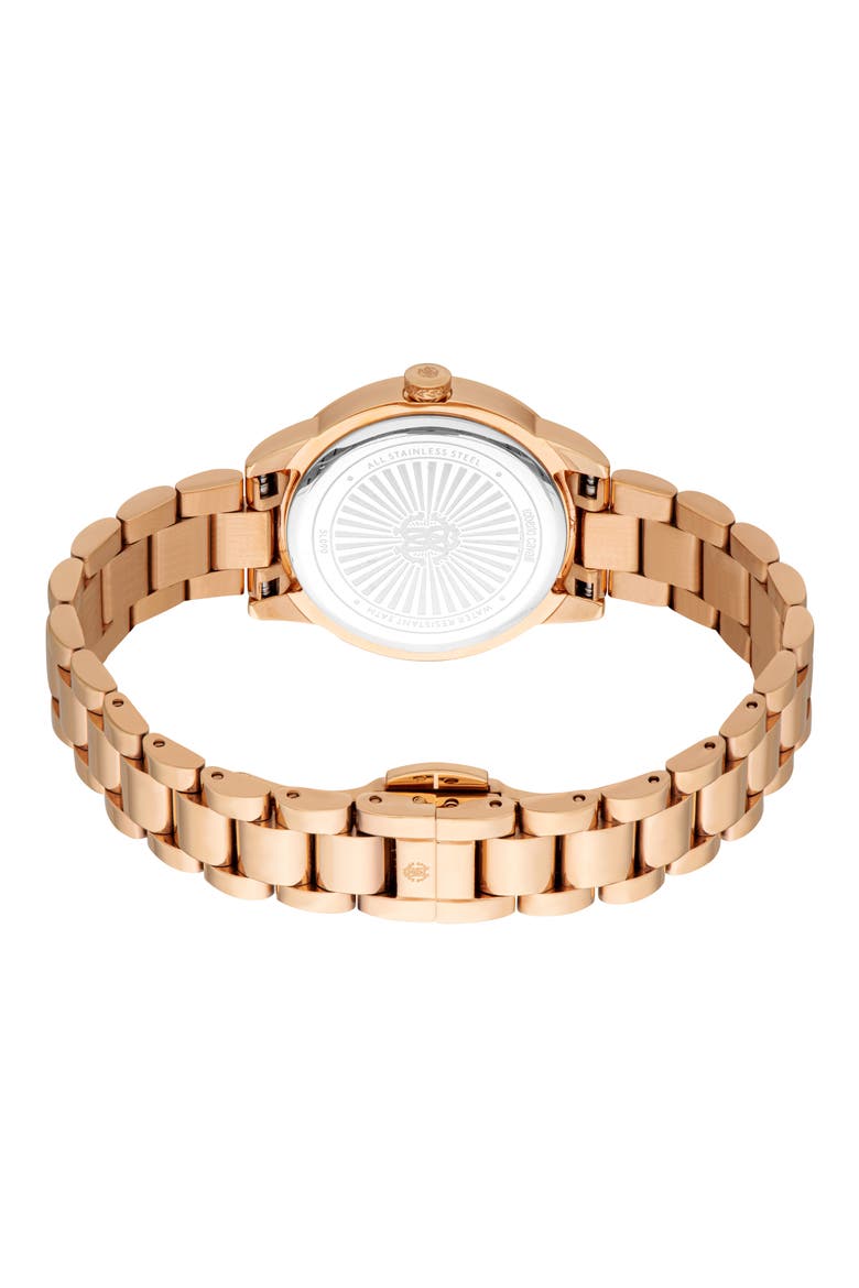 Crystal Bracelet Watch, 30mm, Alternate, color, ROSE GOLD