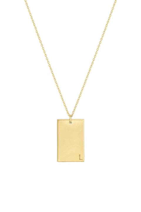 Goldie Initial Necklace