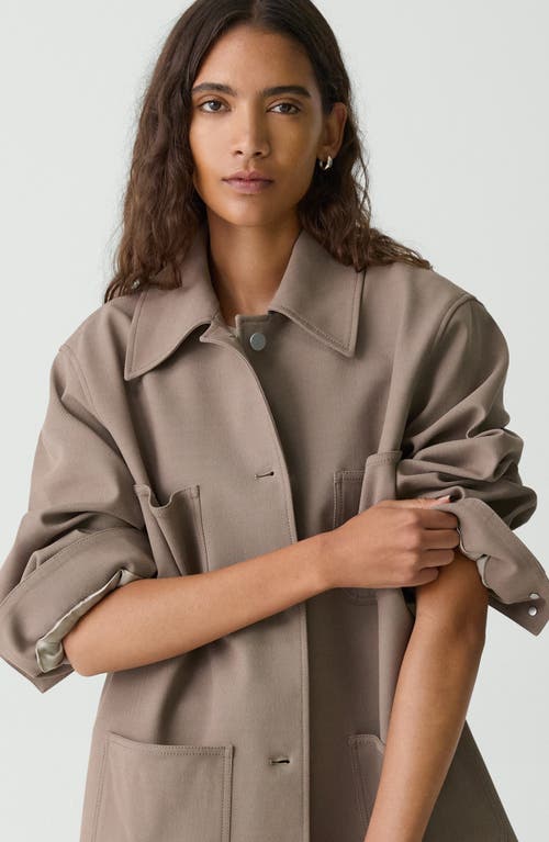THEORY THEORY OVERSIZE UTILITY JACKET