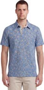 Lords of Harlech Floral Field Mens Knit Polo