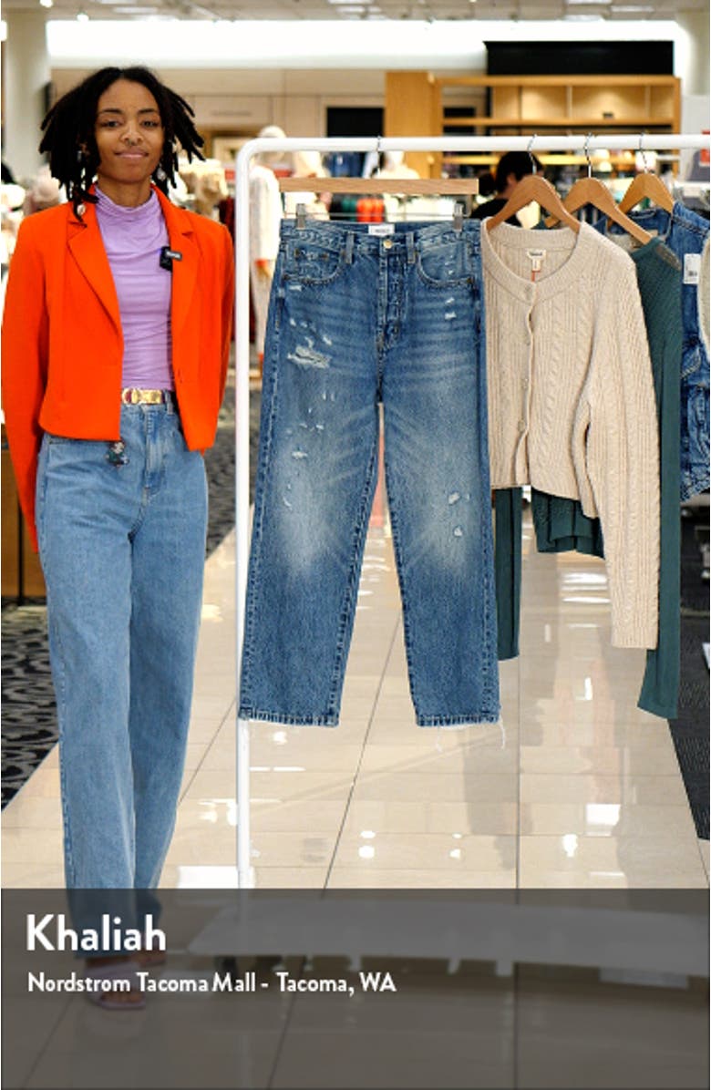 Cassie High Waist Crop Jeans, sales video thumbnail