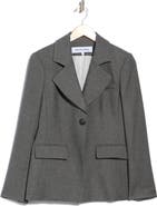 Veronica Beard Kessler Wool Blend Dickey Blazer