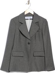 Veronica Beard Kessler Wool Blend Dickey Blazer