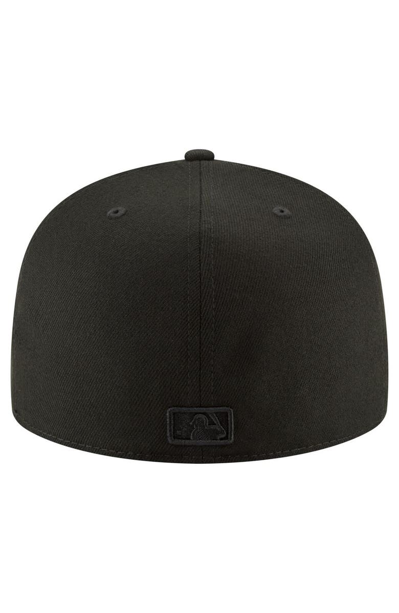 New Era Men's New Era  Black Chicago White Sox 125th Anniversary 59FIFTY Fitted Hat, Alternate, color, Black