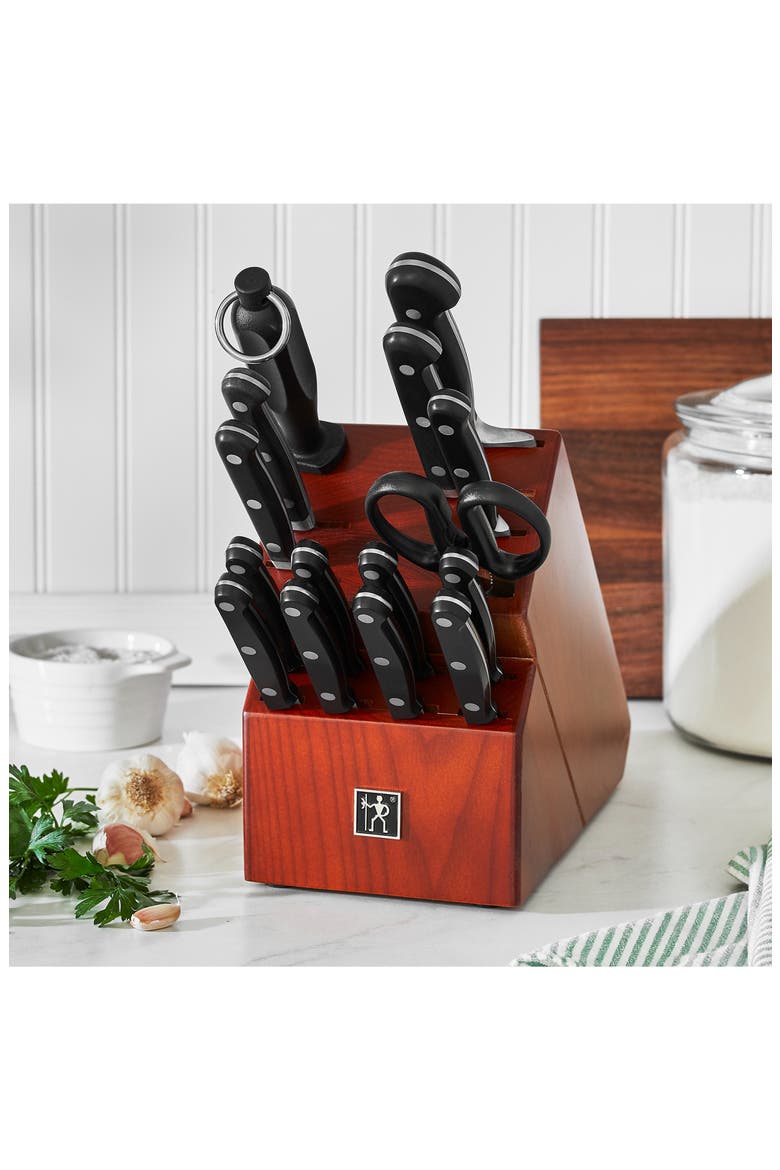 Classic Precision Knife Block 16-Piece Set, Alternate, color, STAINLESS STEEL