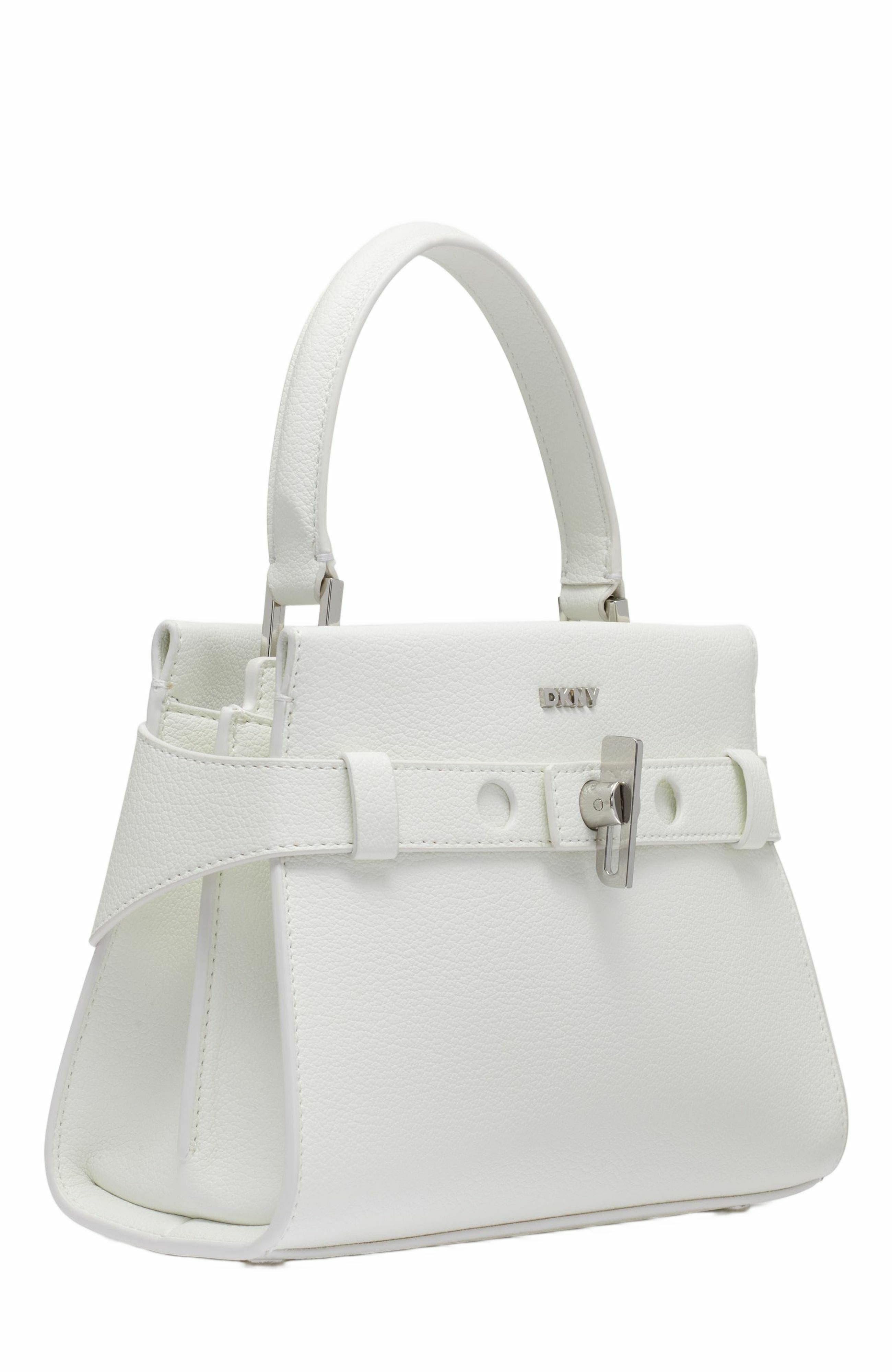 Bleeker Small Satchel, Alternate, color, OPTIC WHITE