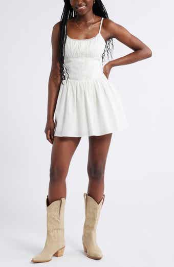 BP. Coquette Fit & Flare Minidress