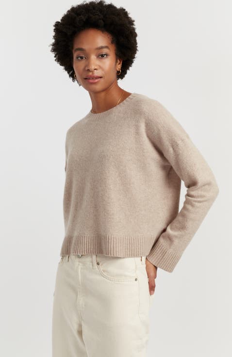 Lightweight Wool-Cashmere Relaxed Sweater