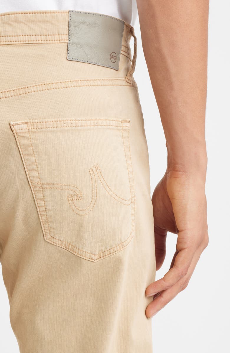 AG Protégé Italian Light Bedford Straight Leg Pants, Alternate, color, Light Truffle