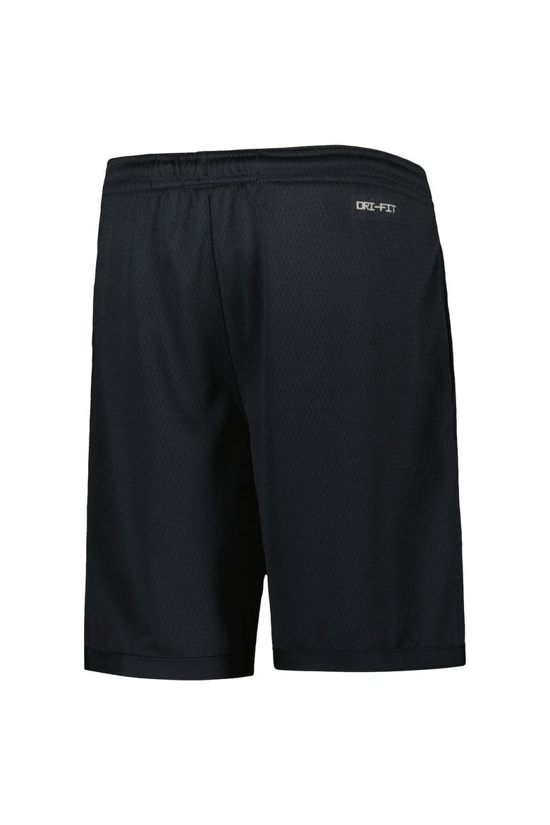 Youth Jordan Brand Black Brooklyn Nets Statement Edition Swingman Performance Shorts, Alternate, color, Black