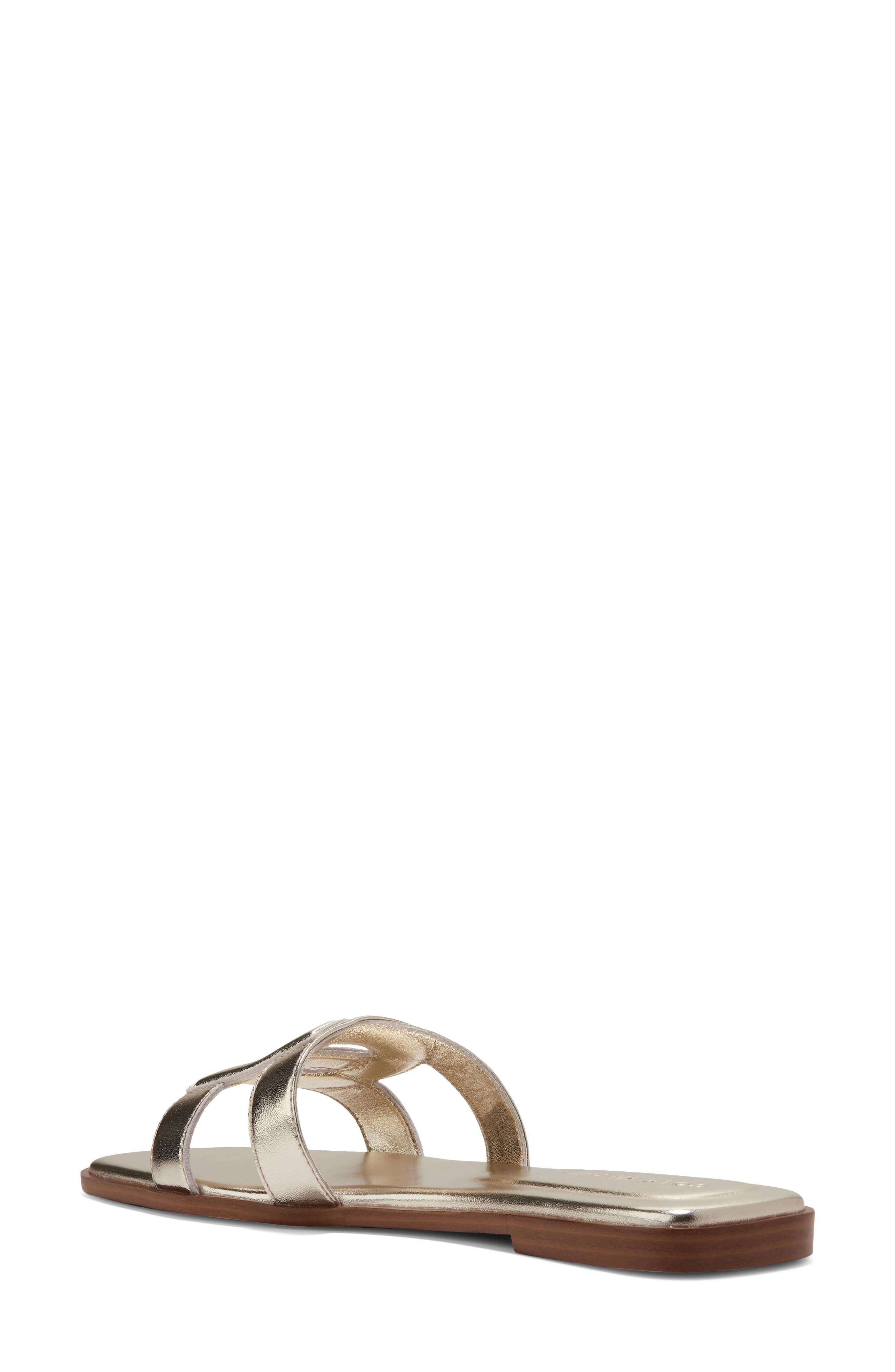 Cole Haan Chrisee Slide Sandal, Alternate, color, Soft Gold