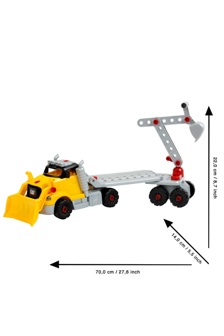 Cat 4In1 Screw Truck Assembly Construction Set, 23 Pieces, Alternate, color, Multicolored