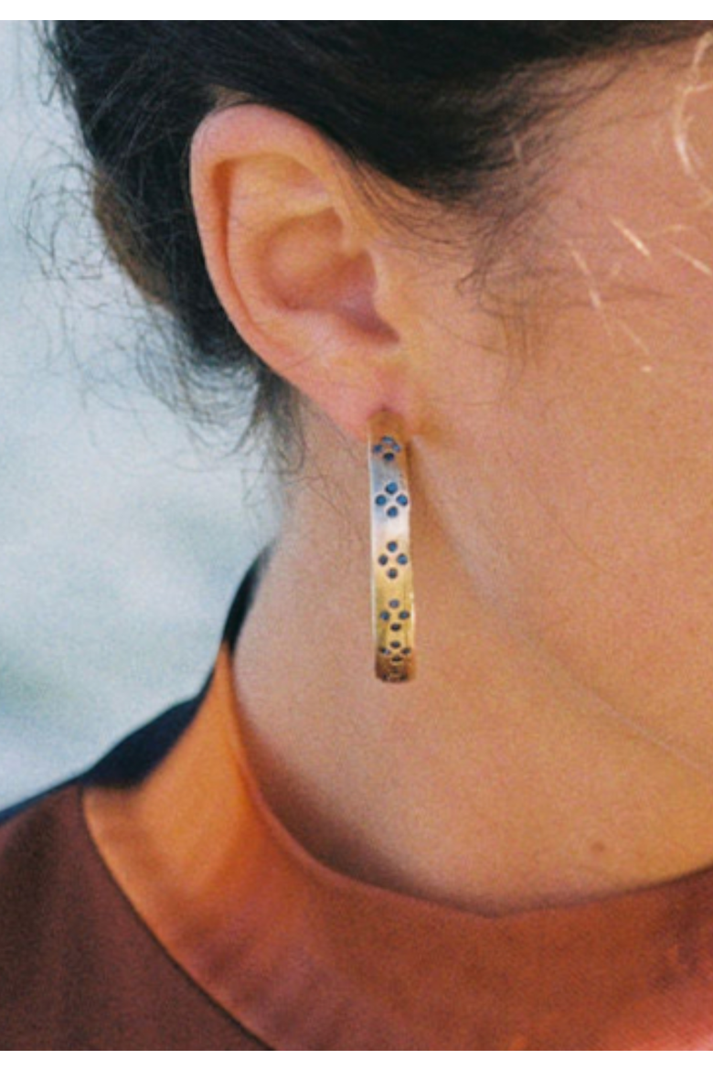 June Hoops, Alternate, color, Gold