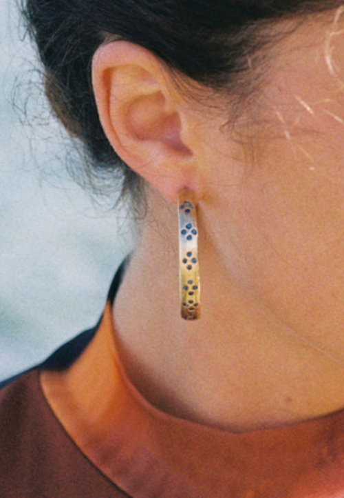 Sccollection June Hoops In Gold