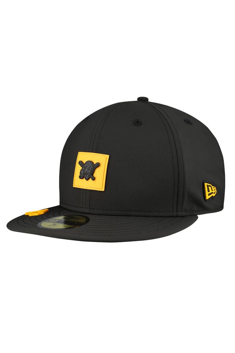 Men's New Era  Black Pittsburgh Pirates 2026 Clubhouse Alternate 59FIFTY Fitted Hat, Main, color, Black