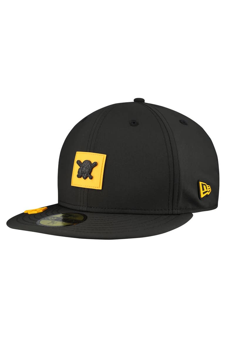 New Era Men's New Era  Black Pittsburgh Pirates 2026 Clubhouse Alternate 59FIFTY Fitted Hat, Main, color, Black