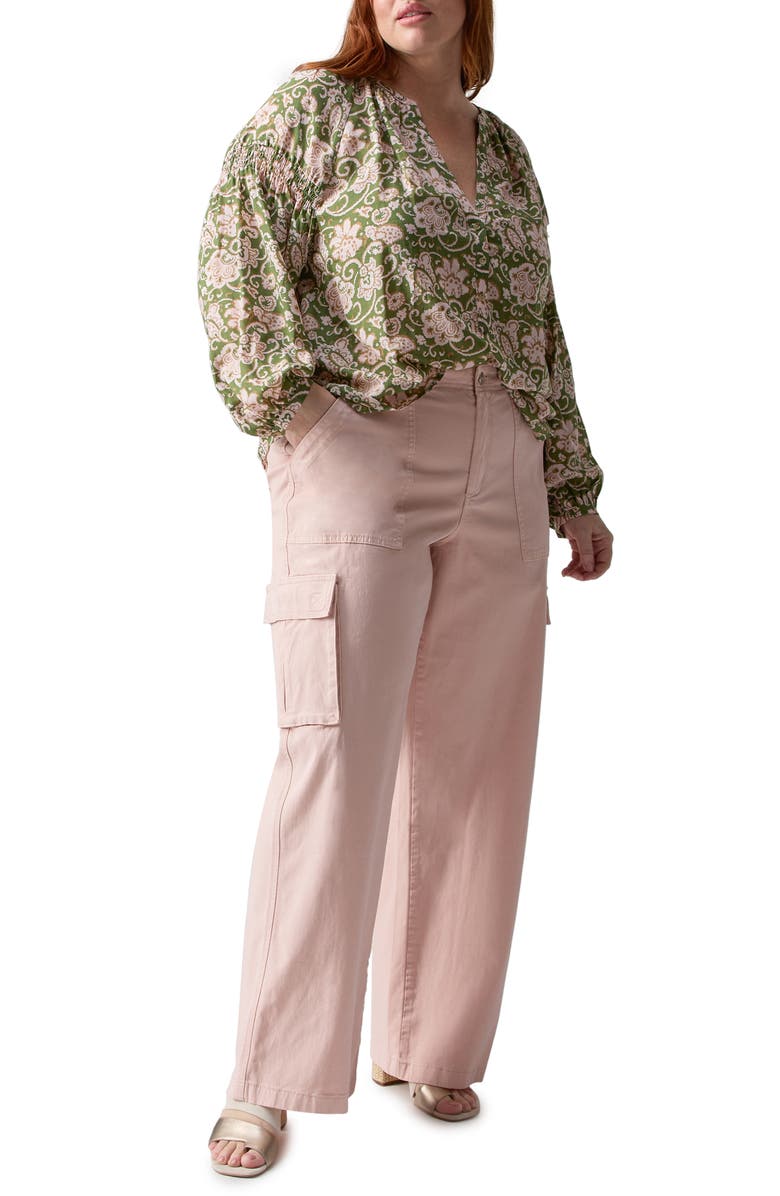 Sanctuary Sunday's Best Floral Print Top, Alternate, color, 