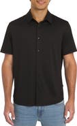 DKNY SPORTSWEAR Howard Short Sleeve Button-Up Shirt