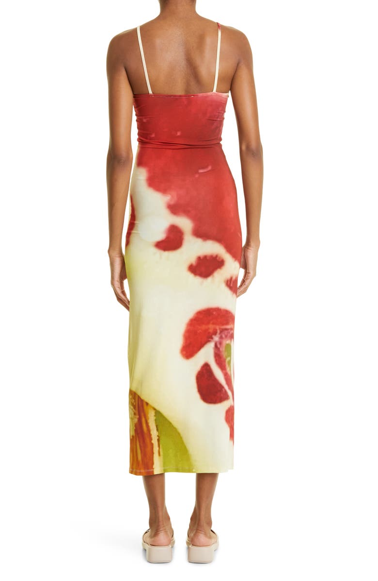 Paloma Wool Blossom Orchid Print Slipdress, Alternate, color, 