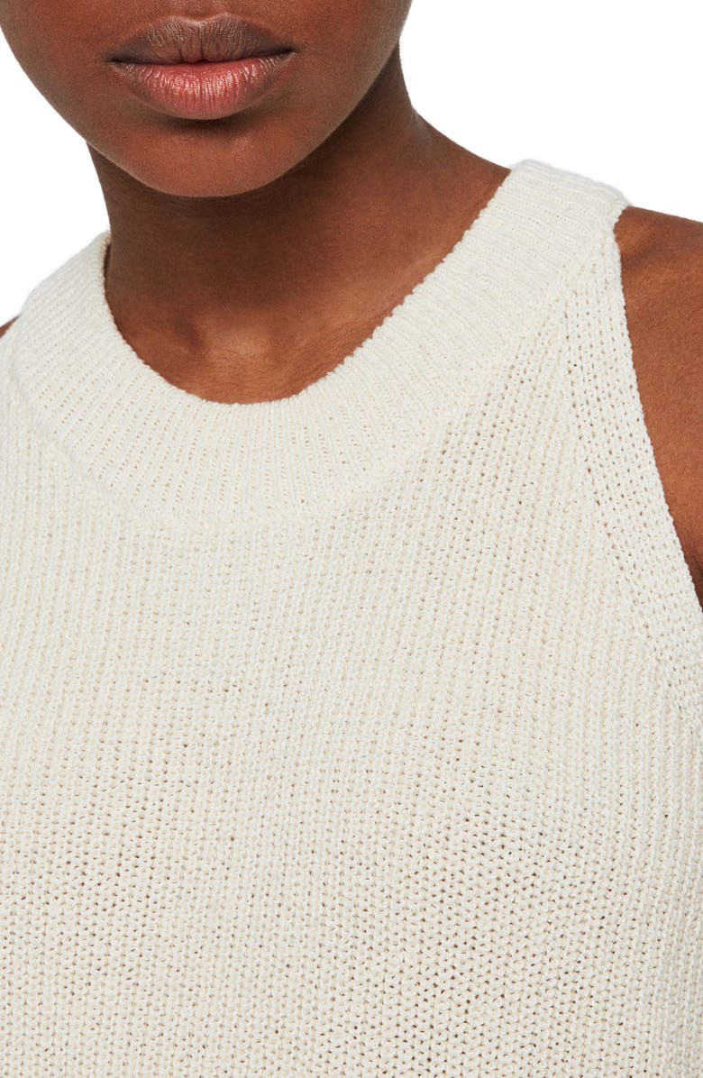 AllSaints Haliki Speckle Layered Sweater Dress, Alternate, color, 