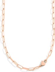 Mint & Lily Heart Padlock Necklace
