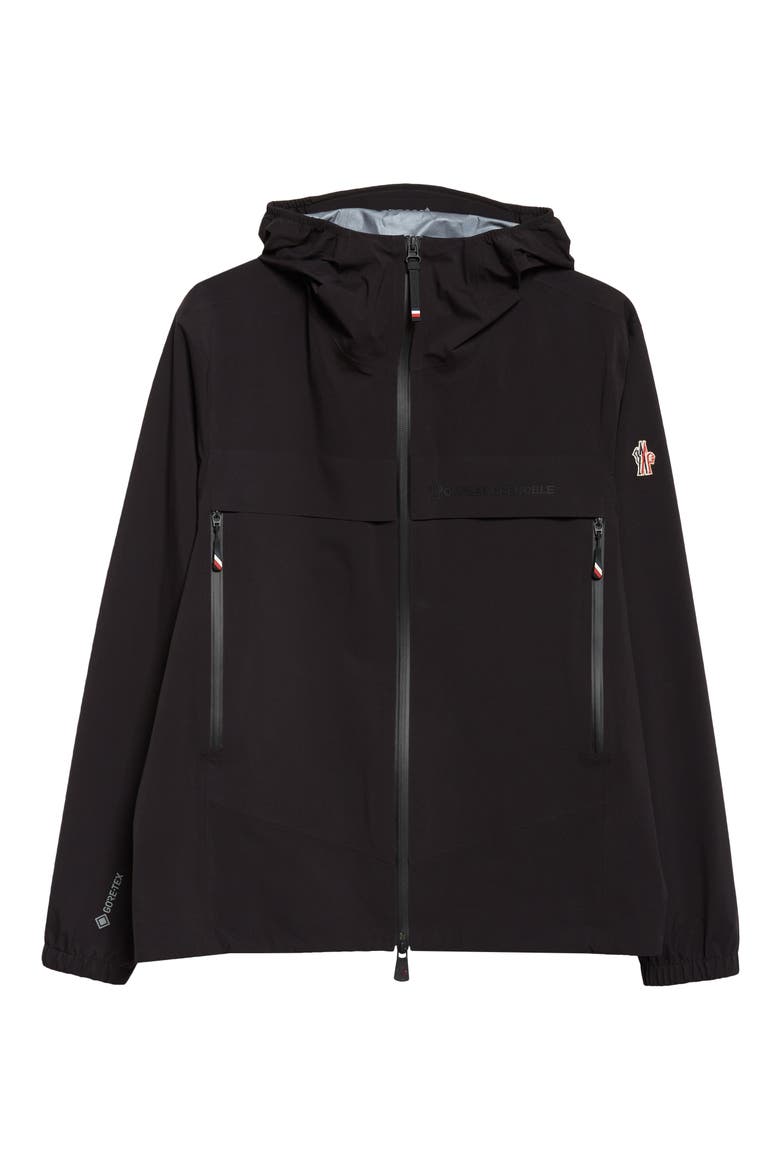 Shipton Hooded Jacket, Alternate, color, BLACK
