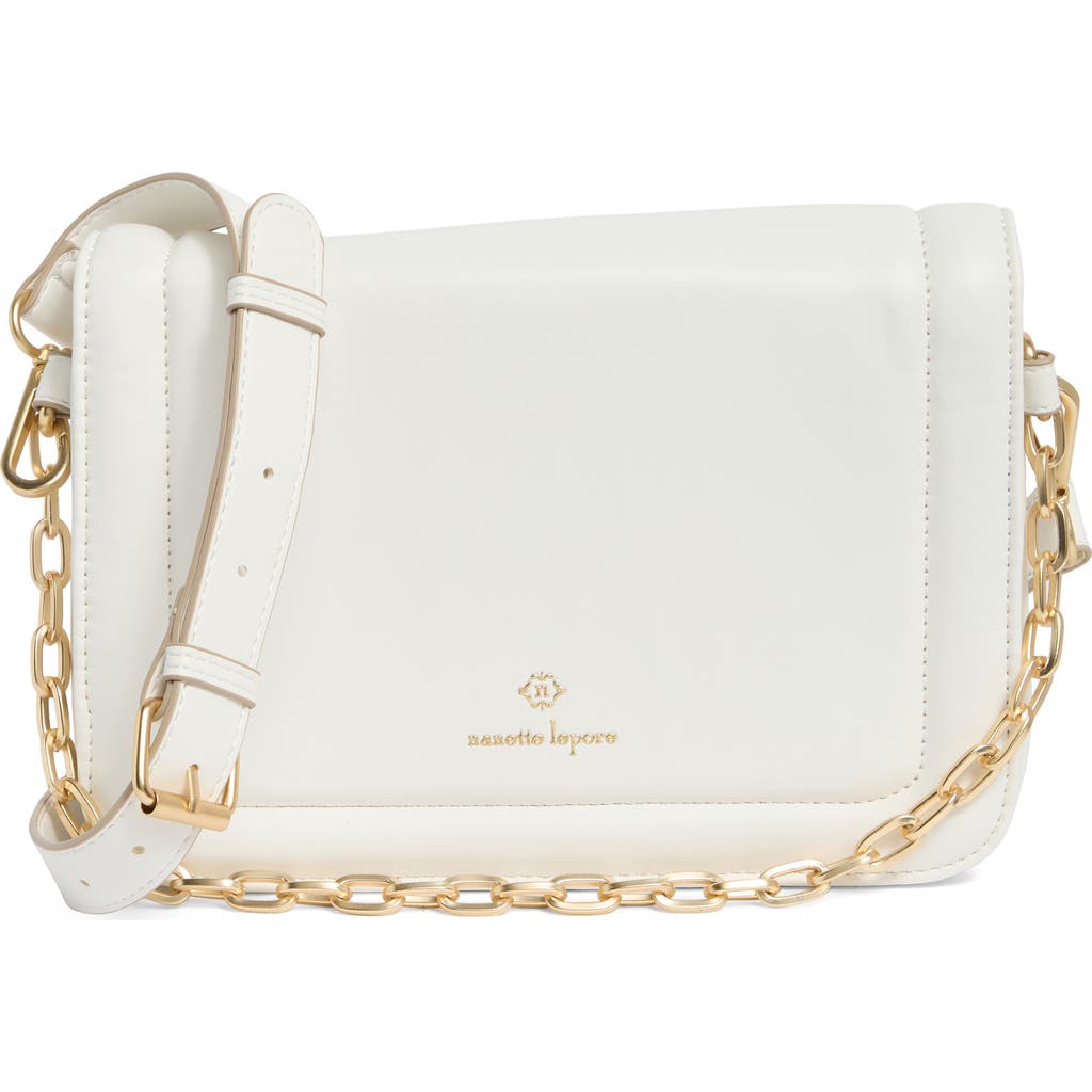 NANETTE LEPORE NANETTE LEPORE JADA PUFF FLAP CROSSBODY BAG