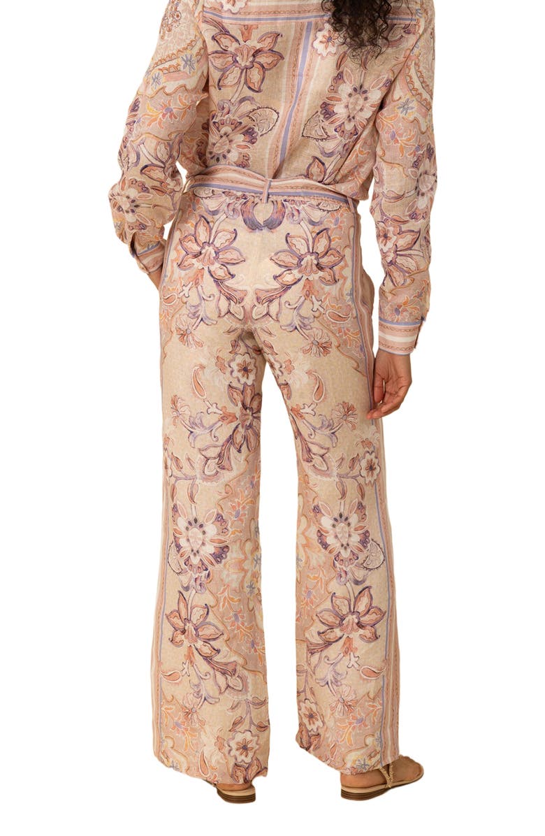 Halebob Fernanda Linen Pant, Alternate, color, 