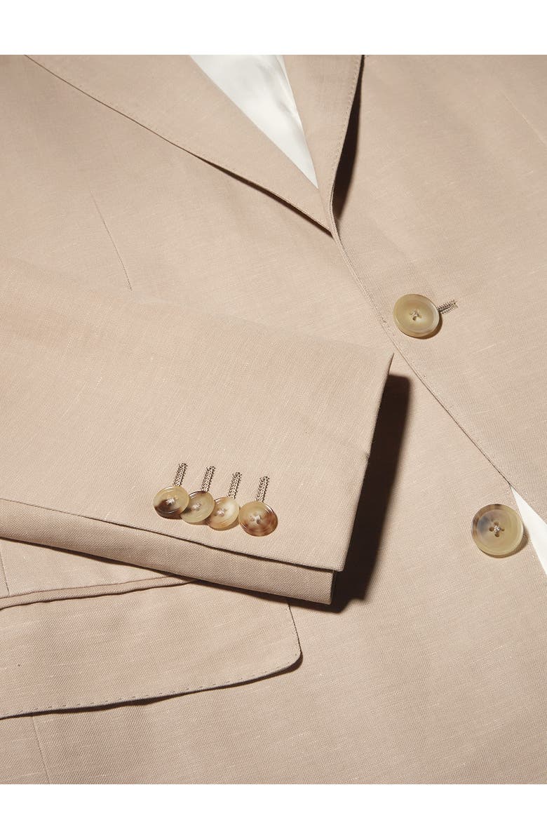 ZEGNA Trofeo Wool & Linen Blend Blazer, Alternate, color, 