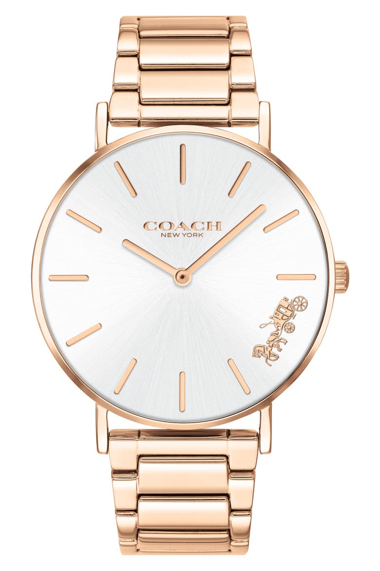Perry Bracelet Watch, 36mm, Main, color, SILVER